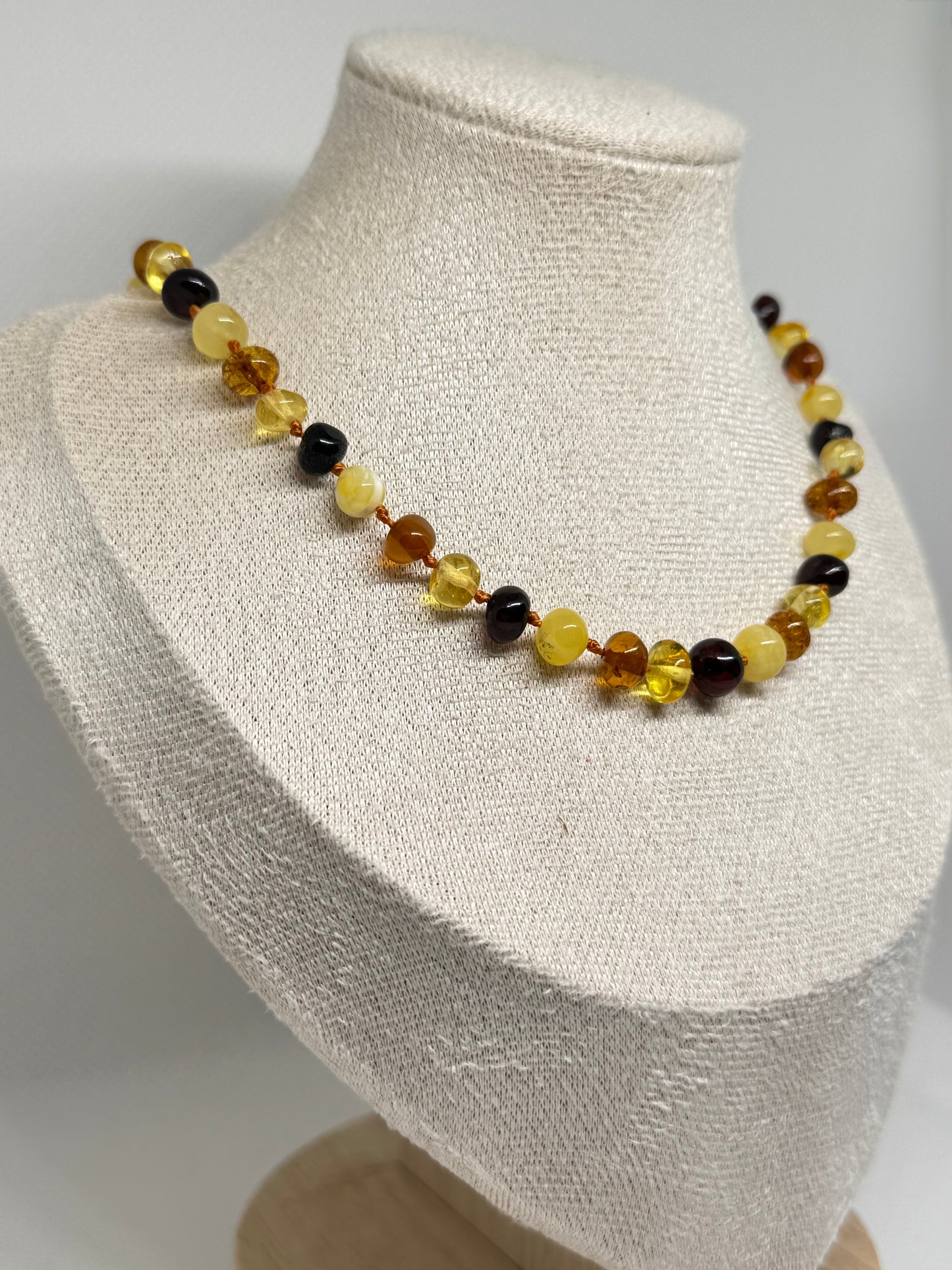 Barnsteen Babyketting - Multicolor (33 cm)