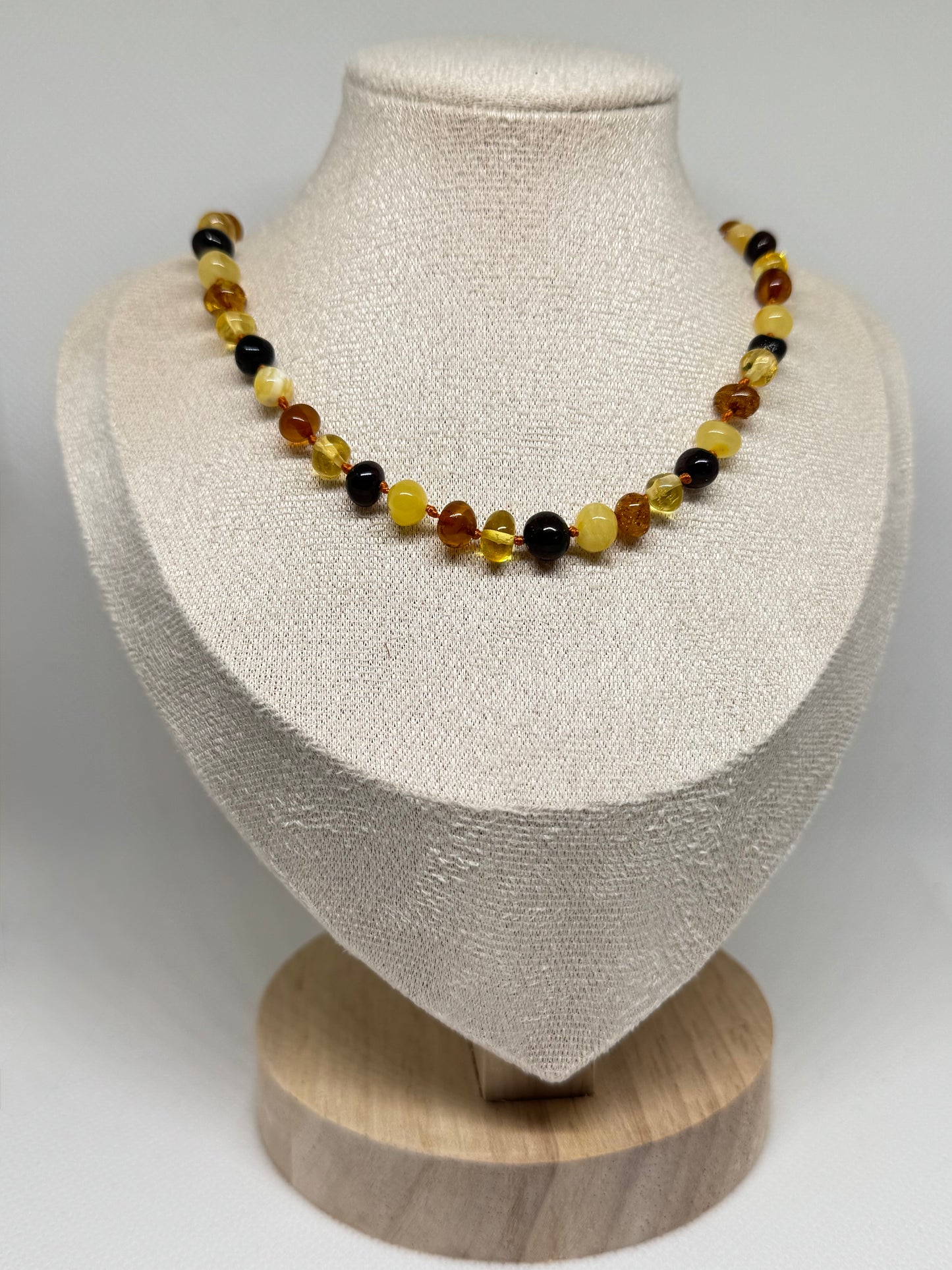 Barnsteen Babyketting - Multicolor (33 cm)