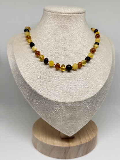 Barnsteen Babyketting - Multicolor (33 cm)