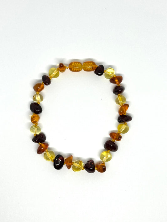 Barnsteen Armband - Multicolor XL (20 cm)