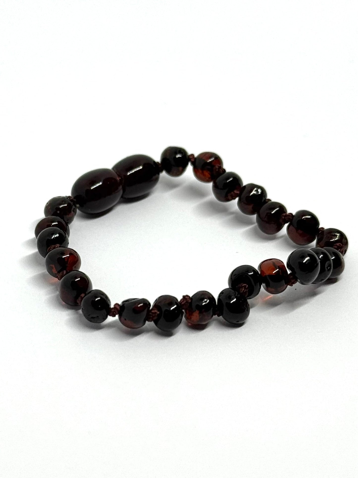 Barnsteen Armbandje - Kers (14 cm)