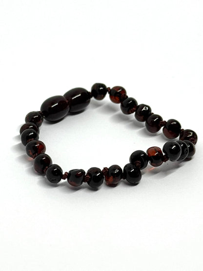 Barnsteen Armbandje - Kers (14 cm)