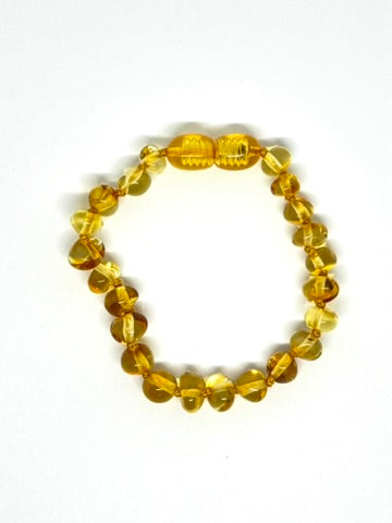 Barnsteen Armbandje - Honing (14 cm)