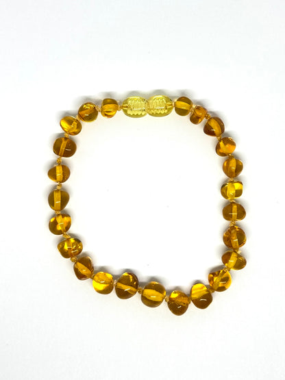 Barnsteen Armband - Honing (20 cm)