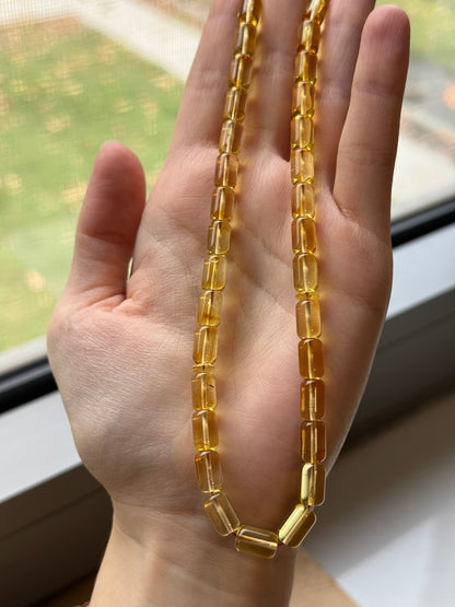 Kapsül kesim %100 Kaliningrad Amber/Kehribar Tespih