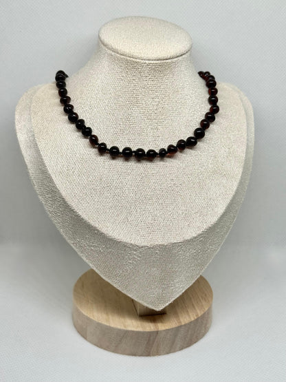 Barnsteen Baby Ketting - Kers (32 cm)